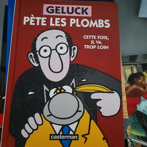 bande dessinée geluck pete les plomps