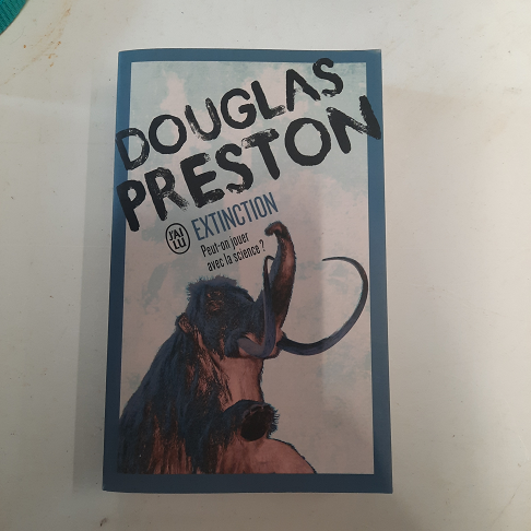 livre  Extinction           Douglas Preston