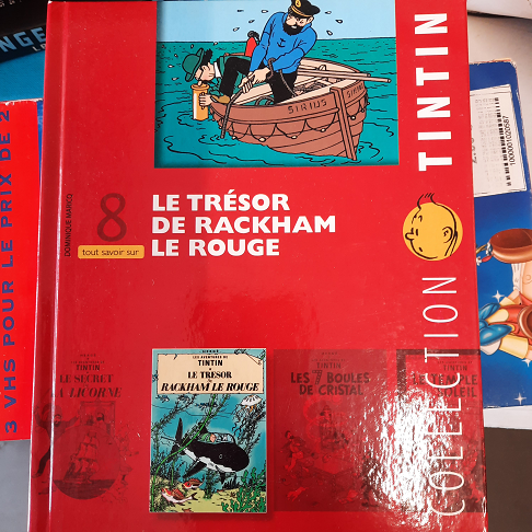 collection tintin bande dessinée