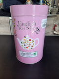 Boite thé XXL rose