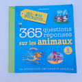 livre 365 questions réponses sur les animaux