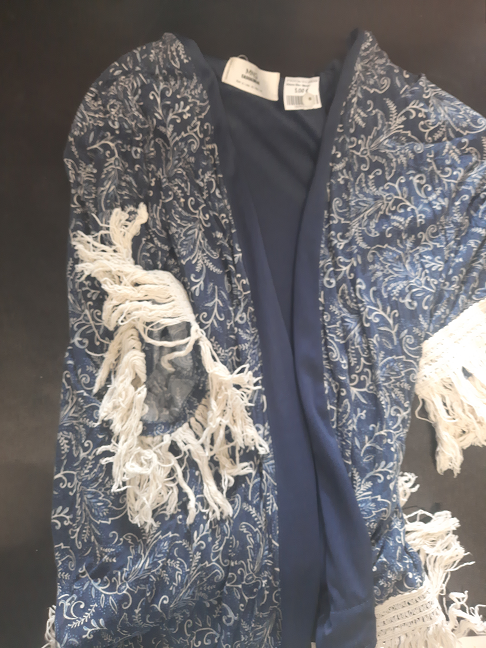 Kimono Bleu Mango
