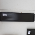 Plat rectangulaire noir 42,5 cm x 10 cm ikea neuf