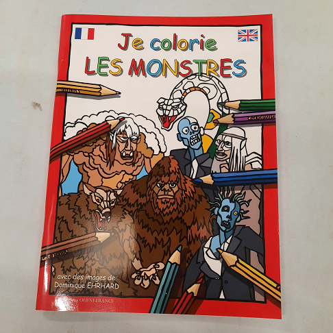 livre ouvrages Je colorie