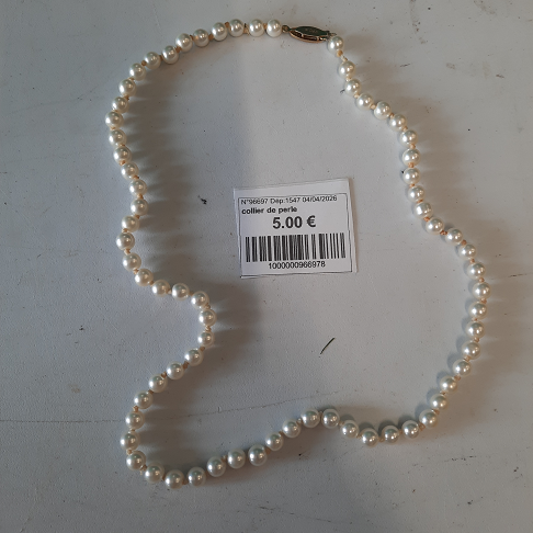 collier de perle