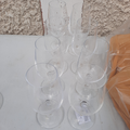 8 verres vin blanc