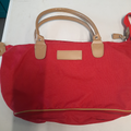 sac de voyage rouge