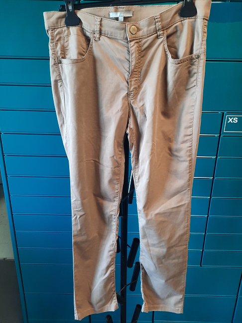 Pantalon coton BSH73 beige T42