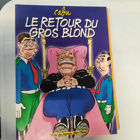bande dessinée  le retour du gros blond
