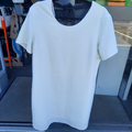 robe blanche Kiabi taille 44