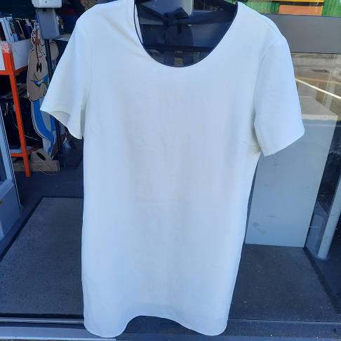 robe blanche Kiabi taille 44