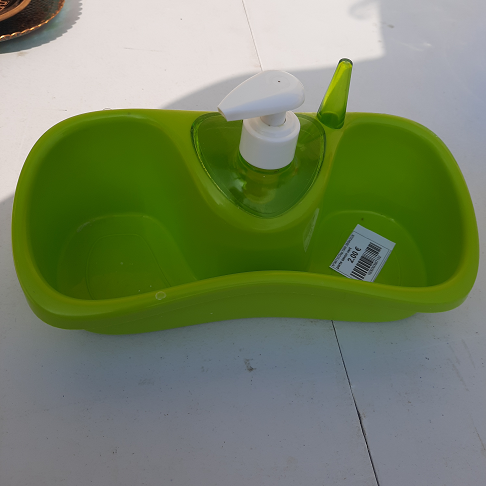 porte savon vert