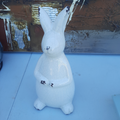 Lapin céramique déco