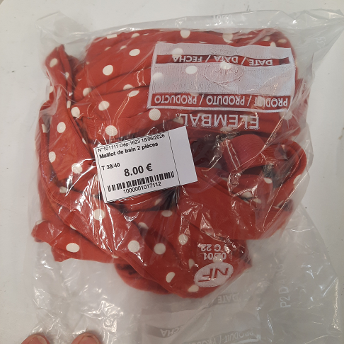Maillot de bain 2 pièces                                                T 38/40
