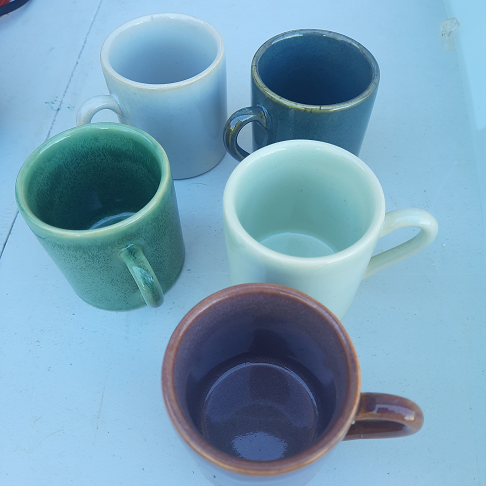 5 tasses