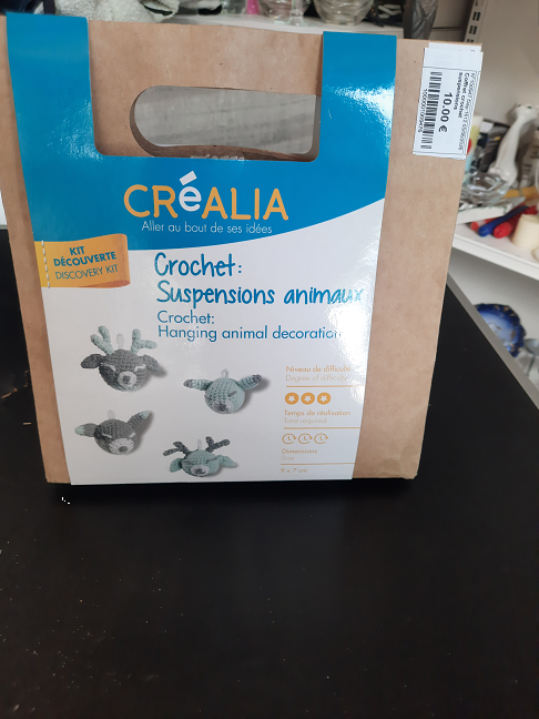Coffret crochet suspensions