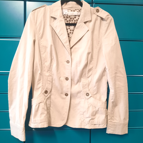 Veste Cache Cache écru taille 3