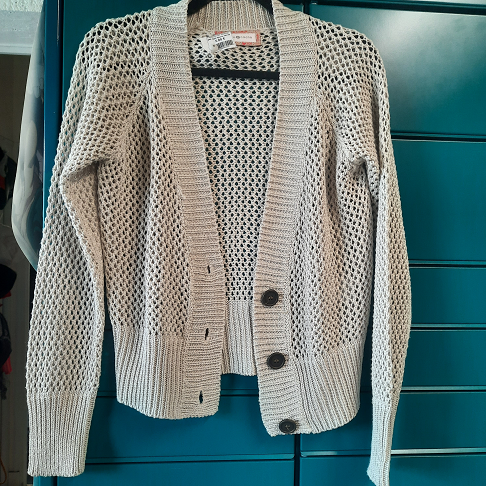 gilet maille ajouree mkl t40