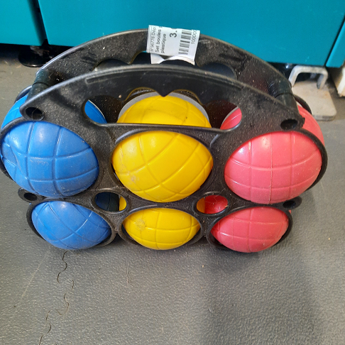 Set boules pétanque plastique
