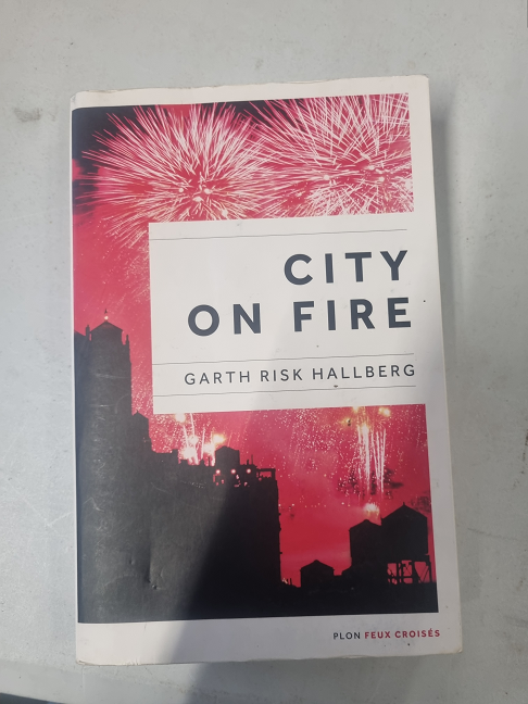 livre roman City on fire.