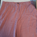 pantalon taille XXL couleur rose fluide