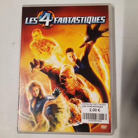 DVD LES 4 FANTASTIQUES