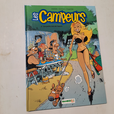 bande dessinée les campeurs