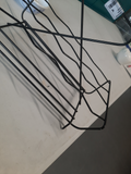 support en métal noir pour mettre 8 verres