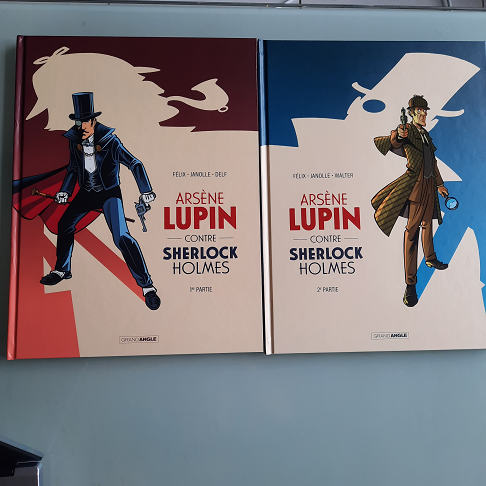 bande dessinée t 1 et 2 arsène lupin