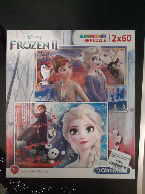 Puzzle Reine des neiges (2x60)