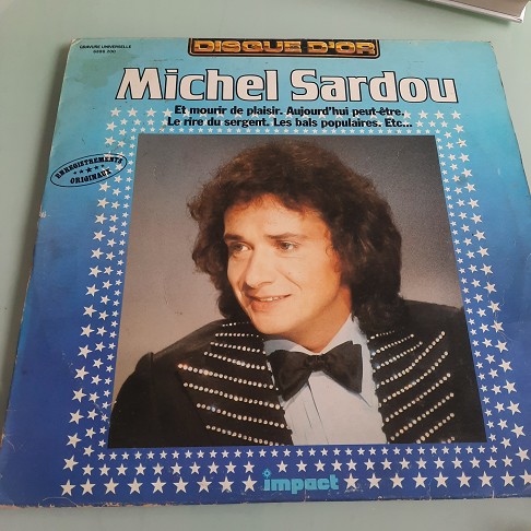 vinyle michel sardou