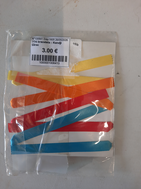 ??4 bracelets : Kendji Girac