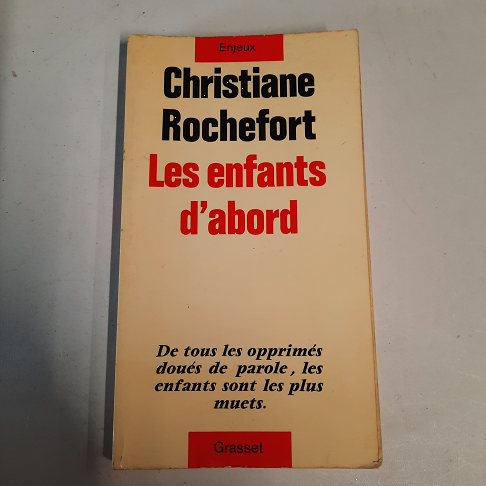 livre Les enfants d'abord Christine Rochefort