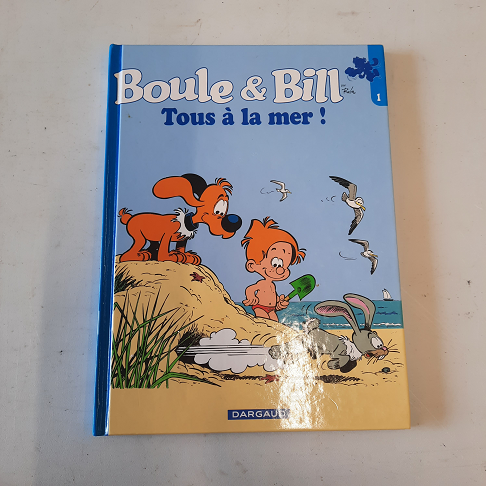 livre Boule et bill tous à la mer !
