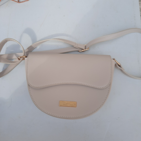Sac à main beige