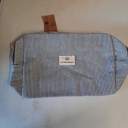 Trousse de toilette, en tissu,  "bord de mer"