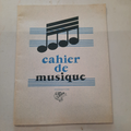 Cahier de musique