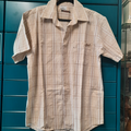 chemisette beige carreaux t l homme
