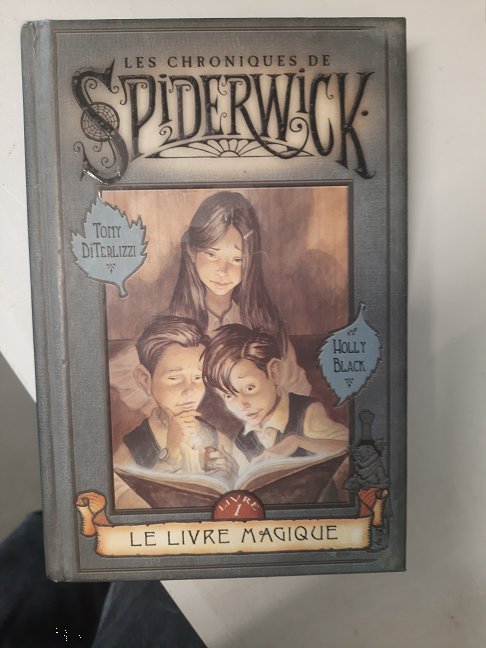 livre les chroniques spiderwick