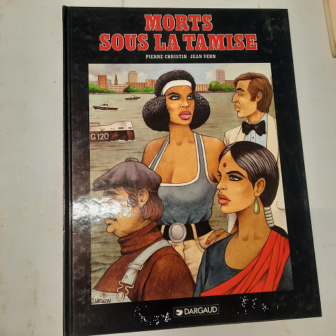 bande dessinée mort sous la tamise