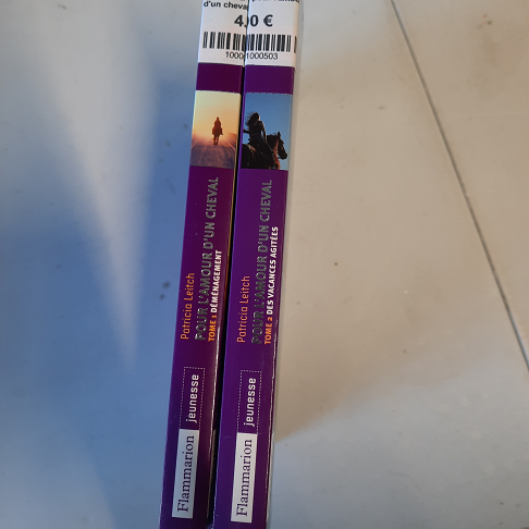 Livre T1 & T2 pour l'amour d'un cheval