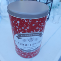 Boîte à thé rouge