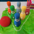 jeu de quille en mousse