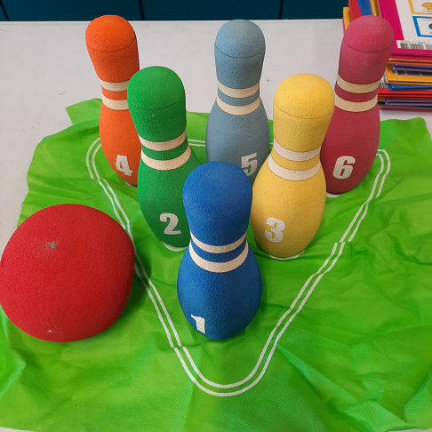 jeu de quille en mousse