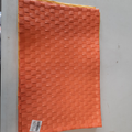 set de table tréssé orange