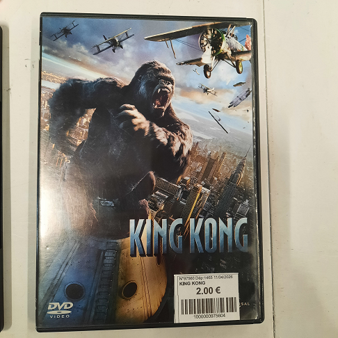 DVD KING KONG