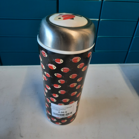 Thermos poisson porcelaine