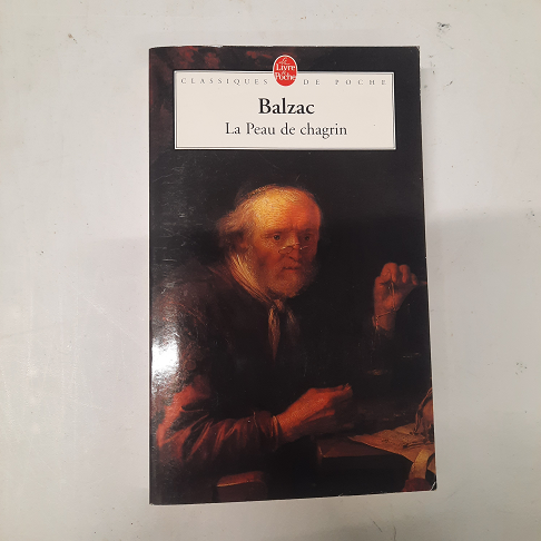 livre LA PEAU DE CHAGRIN / BALZAC