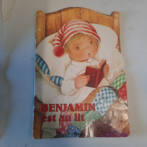 Livre vintage ‘Benjamin est au lit’