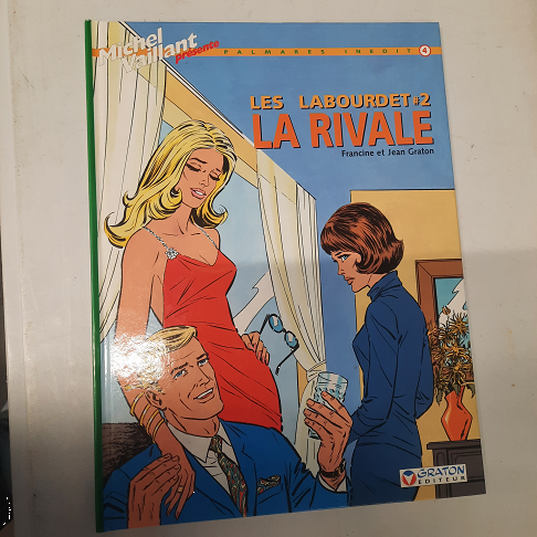bande dessinée MICHEL VAILLANT PALMARES INEDIT 4 LES LABOURDET 2 - LA RIVALE